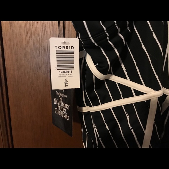 Torrid Nightmare Before Christmas One Piece Swimsuit - Picture 8 of 10